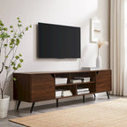 Mobile porta TV da 70 pollici Mid-Century Modern con contenitore