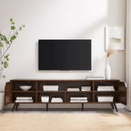 Mobile porta TV da 70 pollici Mid-Century Modern con contenitore