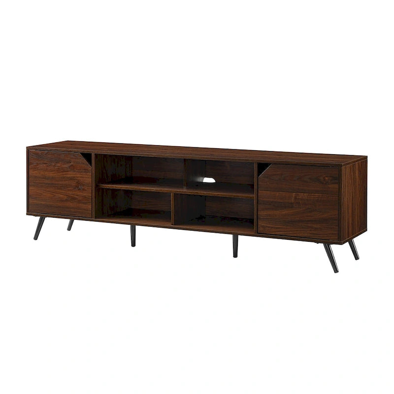 Mobile porta TV da 70 pollici Mid-Century Modern con contenitore