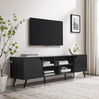 Mobile porta TV da 70 pollici Mid-Century Modern con contenitore