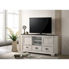 Set camera da letto 6 pezzi pannellato crema e marrone