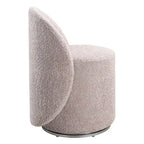 Sedia Girevole da Toilette con Altezza Regolabile