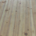 Tavolino da caffè in legno a forma di tamburo a secchiello in stile vintage