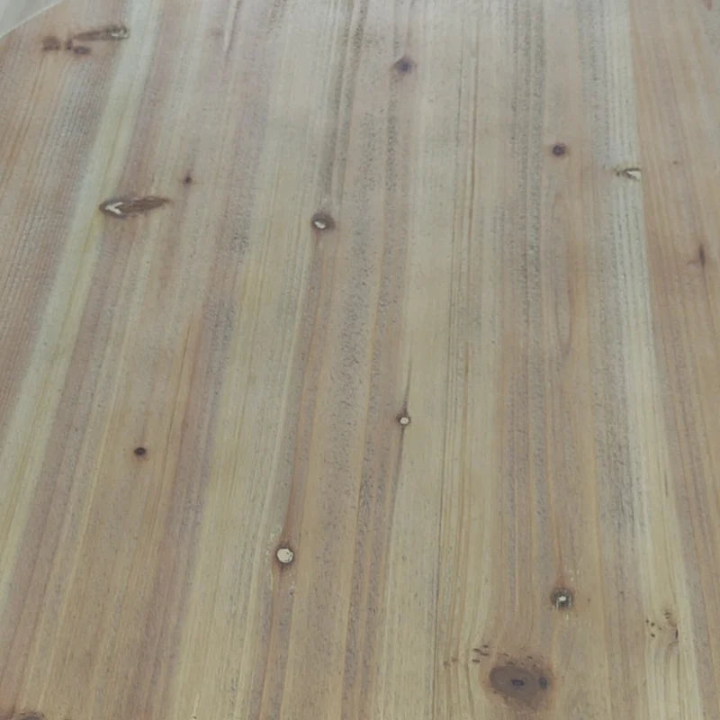 Tavolino da caffè in legno a forma di tamburo a secchiello in stile vintage