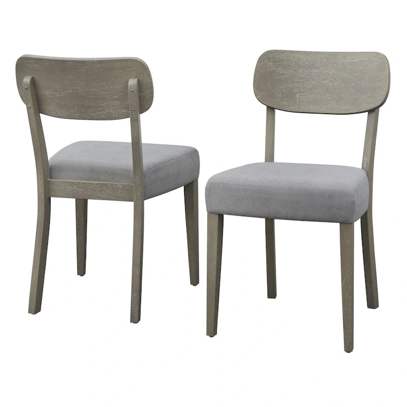 Set da pranzo da 5 pezzi con tavolo e 4 sedie imbottite