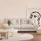 89 Divano Tufted a Forma di Nuvola