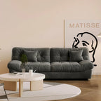 89 Divano Tufted a Forma di Nuvola