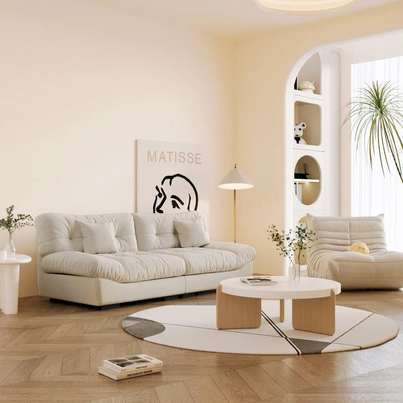 89 Divano Tufted a Forma di Nuvola