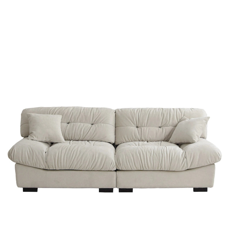 89 Divano Tufted a Forma di Nuvola