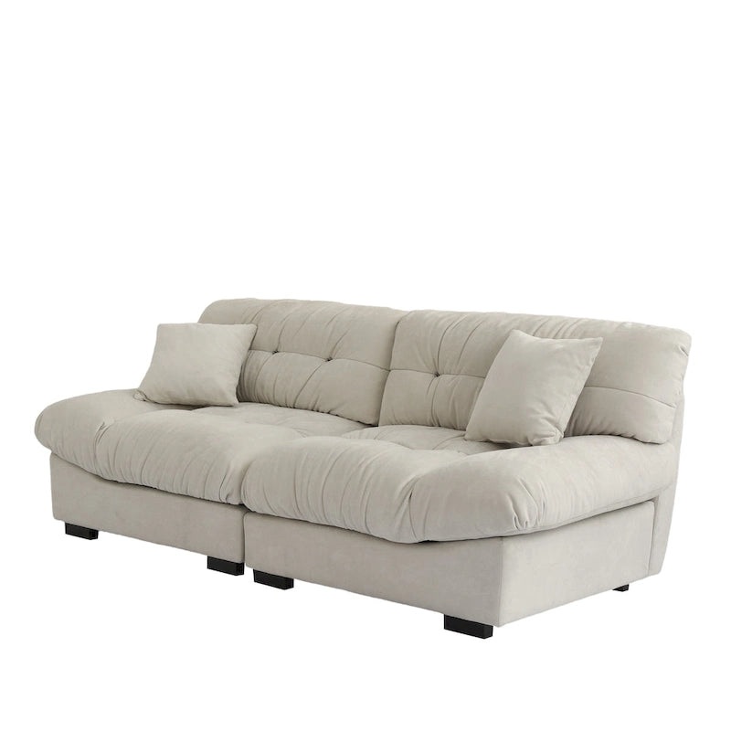 89 Divano Tufted a Forma di Nuvola