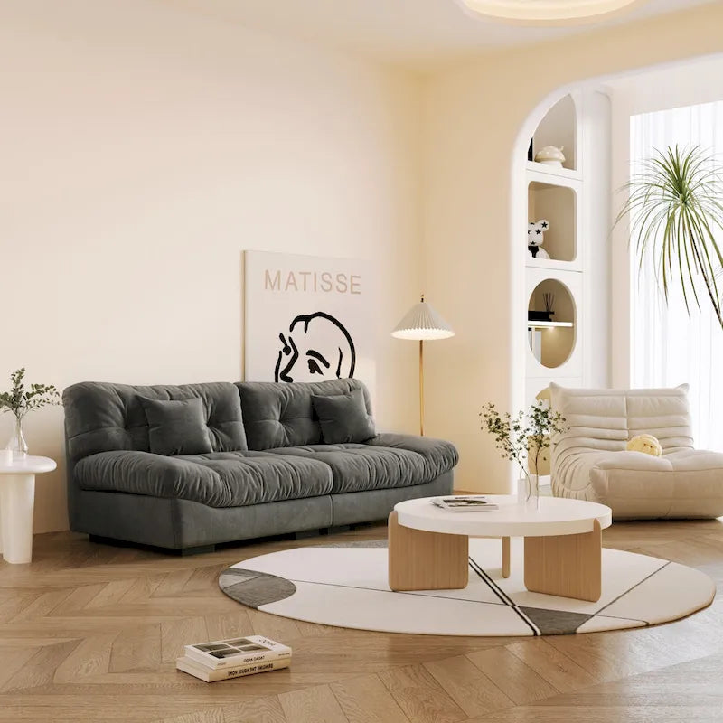 89 Divano Tufted a Forma di Nuvola