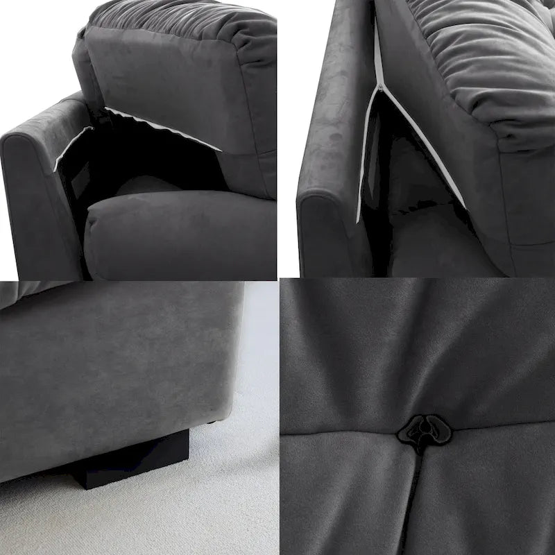89 Divano Tufted a Forma di Nuvola