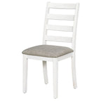 Set Sala da Pranzo 6 Pezzi con 4 Sedie e una Panca