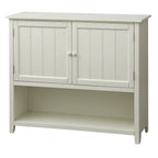 Credenza a 2 ante stile rustico con ripiani interni