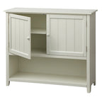Credenza a 2 ante stile rustico con ripiani interni