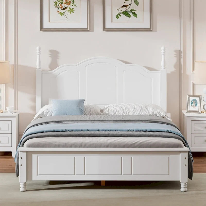 Struttura Letto a Piattaforma in Legno a Grandezza Naturale