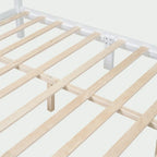 Struttura Letto a Piattaforma in Legno a Grandezza Naturale