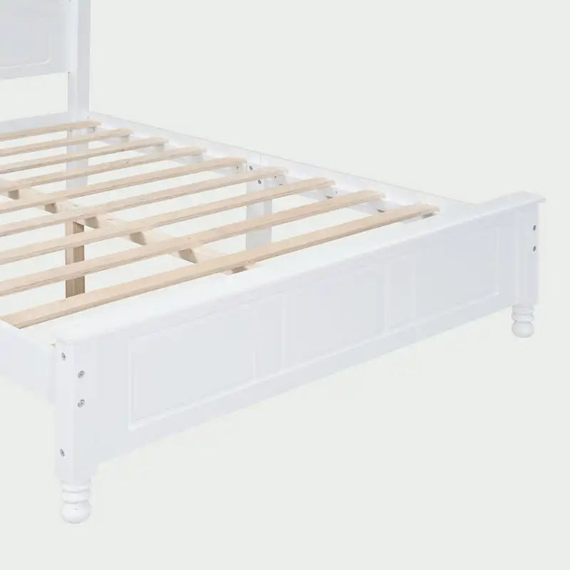 Struttura Letto a Piattaforma in Legno a Grandezza Naturale