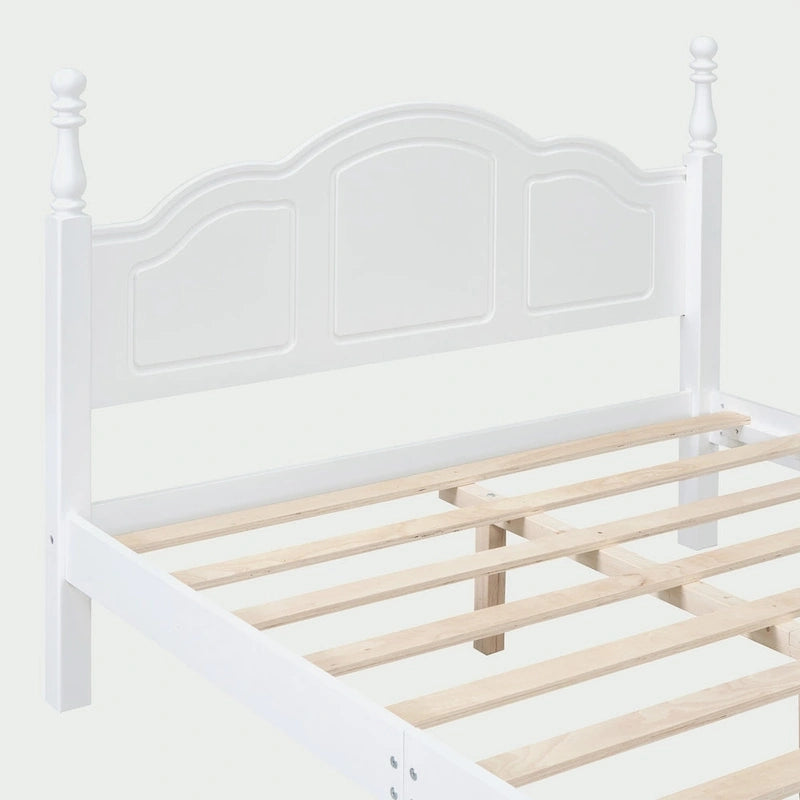 Struttura Letto a Piattaforma in Legno a Grandezza Naturale