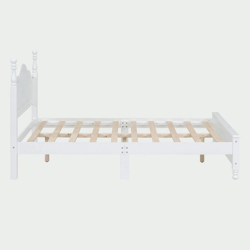 Struttura Letto a Piattaforma in Legno a Grandezza Naturale