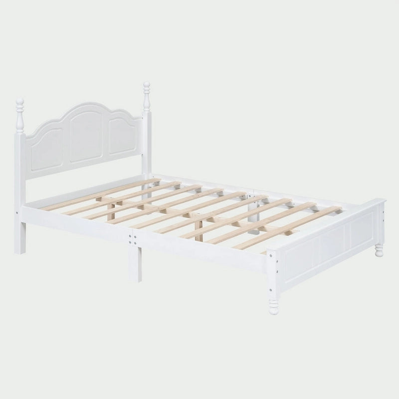 Struttura Letto a Piattaforma in Legno a Grandezza Naturale