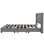 Letto Matrimoniale con Contenitore e 3 Cassetti