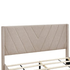 Letto Matrimoniale con Contenitore e 3 Cassetti