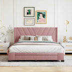 Letto Matrimoniale con Contenitore e 3 Cassetti