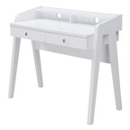 Scrivania a 2 cassetti con ripiano aperto per Home Office