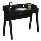 Scrivania a 2 cassetti con ripiano aperto per Home Office