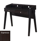 Scrivania a 2 cassetti con ripiano aperto per Home Office