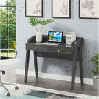 Scrivania a 2 cassetti con ripiano aperto per Home Office