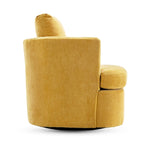Set di 2 Poltrone Girevoli Moderne in Ciniglia