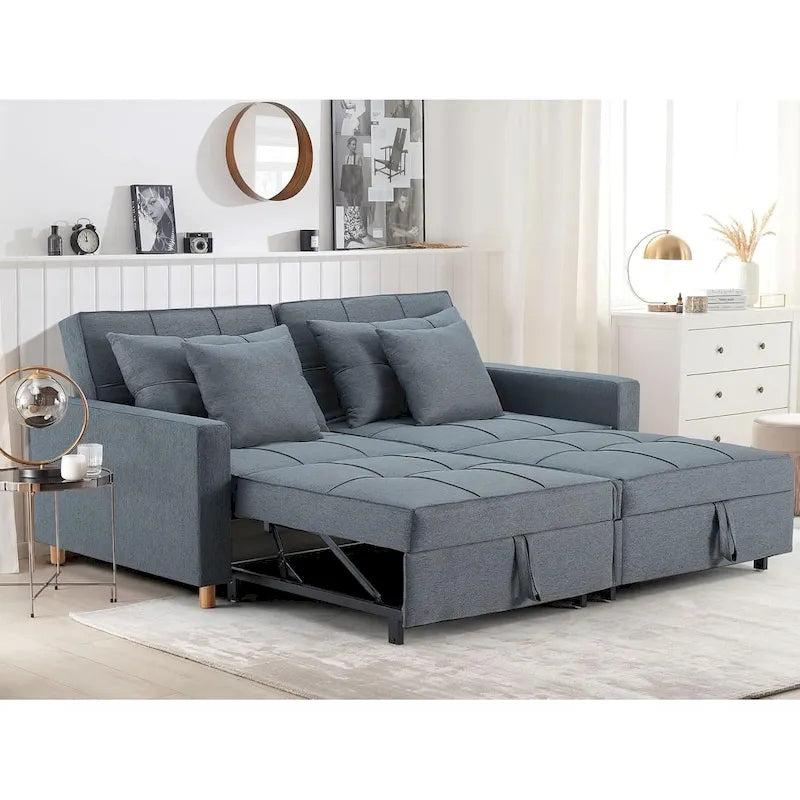 Poltrona letto convertibile 3-in-1 con divano doppio