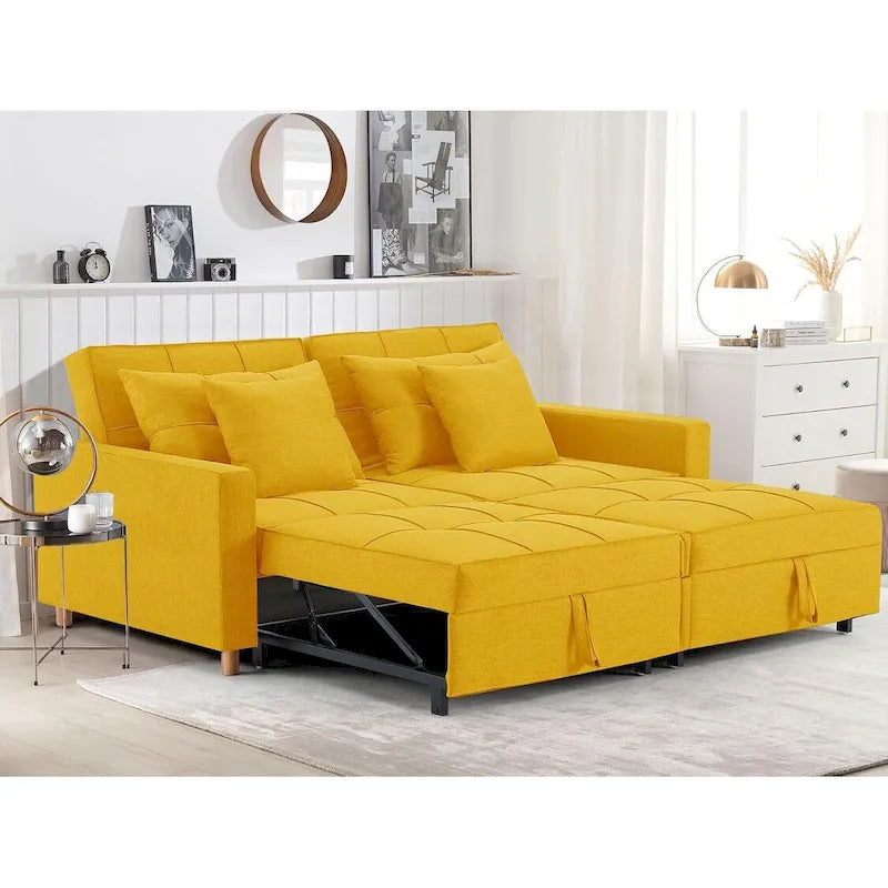 Poltrona letto convertibile 3-in-1 con divano doppio