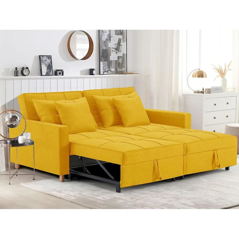 Poltrona letto convertibile 3-in-1 con divano doppio