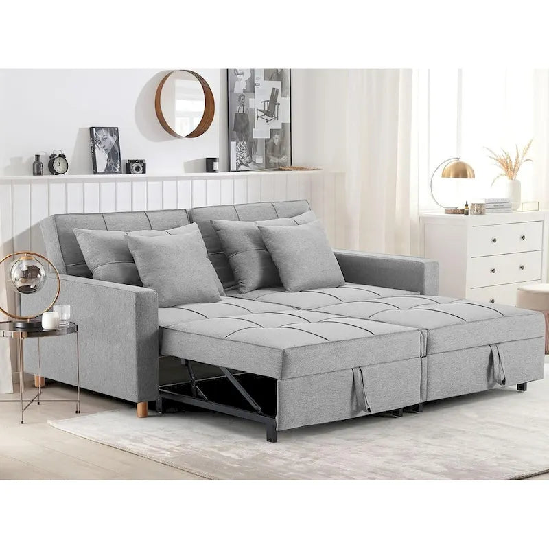 Poltrona letto convertibile 3-in-1 con divano doppio