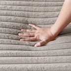 Divano Letto Matrimoniale Moderno, Comodo Divano Letto Cloud con Rivestimento in Morbida Corda Spessa