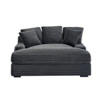 Divano Letto Matrimoniale Moderno, Comodo Divano Letto Cloud con Rivestimento in Morbida Corda Spessa