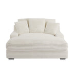 Divano Letto Matrimoniale Moderno, Comodo Divano Letto Cloud con Rivestimento in Morbida Corda Spessa